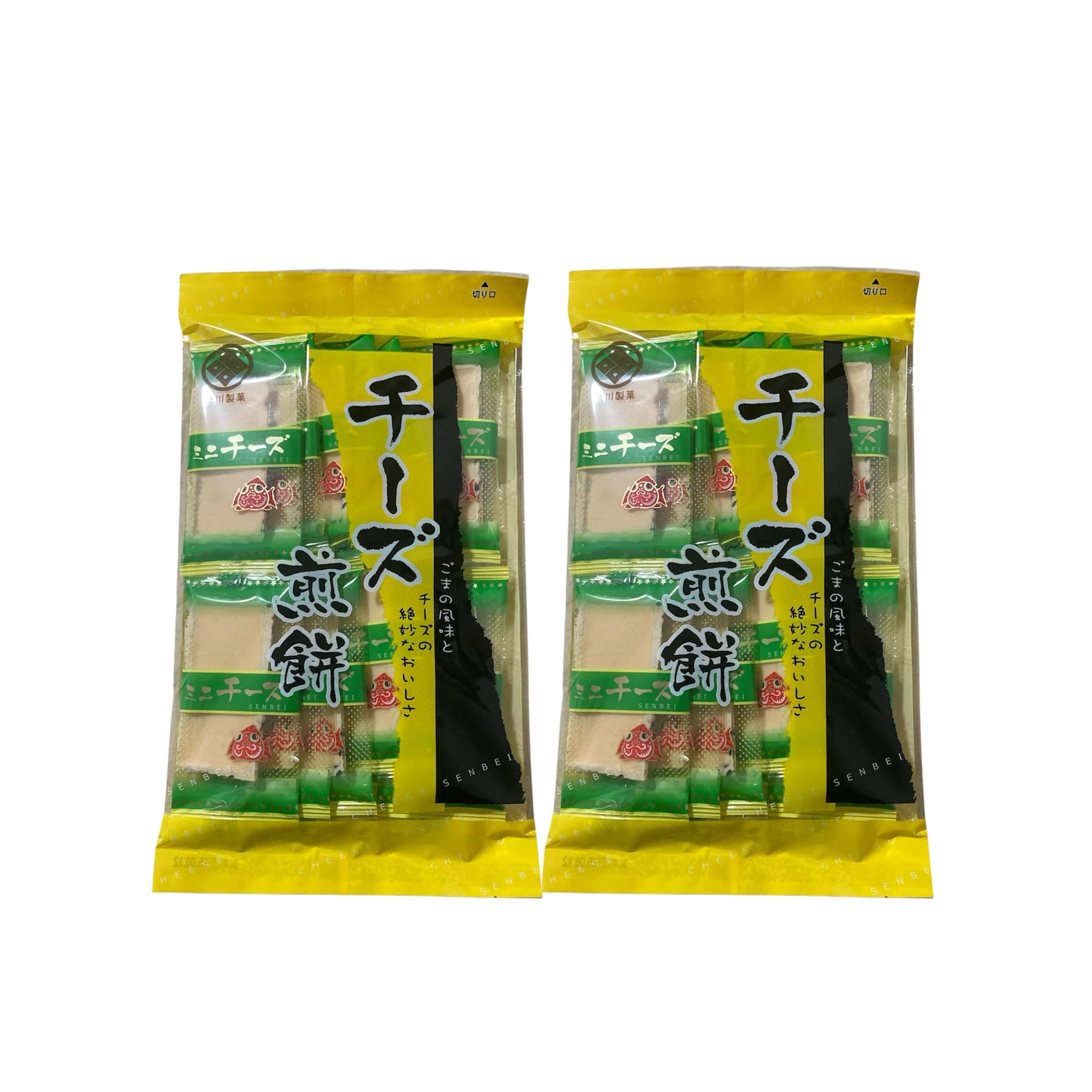 Amazon | 【チーズ煎餅 】 渋川製菓 10枚×2袋「チーズとごま煎餅